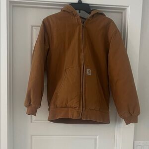 Carhartt Tan Hooded Jacket